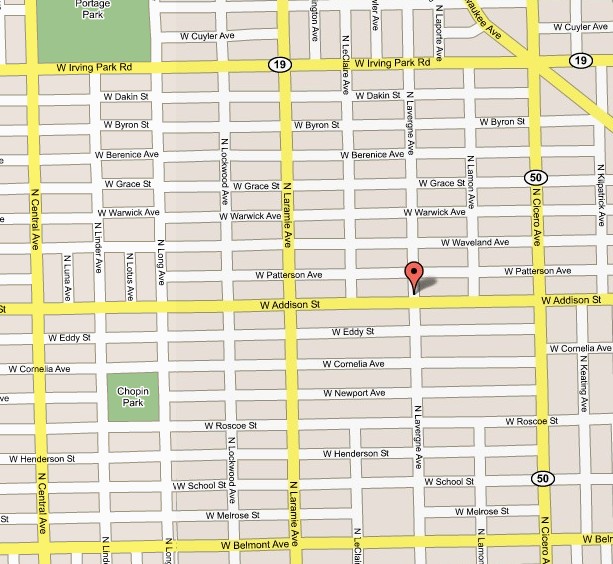 Map of Lavergne office